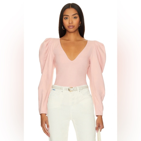 Free People Intimately Va Va Voop Long Sleeve Bodysuit NWT - Picture 1 of 3